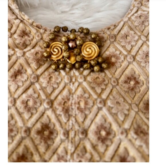 Nina Perrera Vintage Bag Baroque Victorian Upholstery Look Romantic - Picture 11 of 16